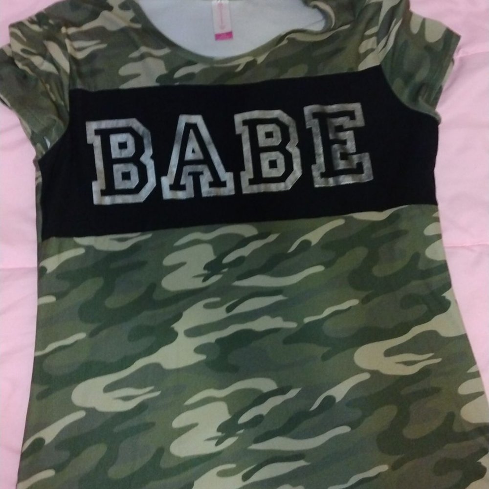 Camo tee